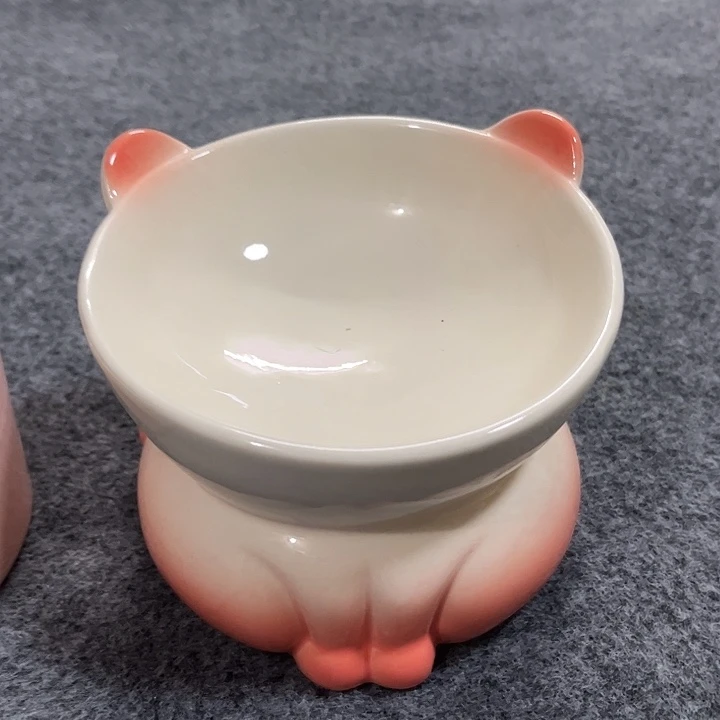 陶陶瓷高脚斜口微x