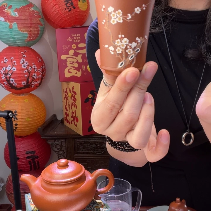 紫砂茶壶嗯哼我的小
