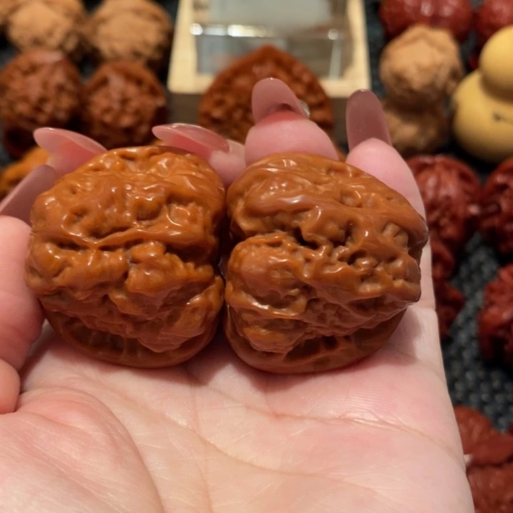 文玩核桃吊坠38蛤蟆头0330