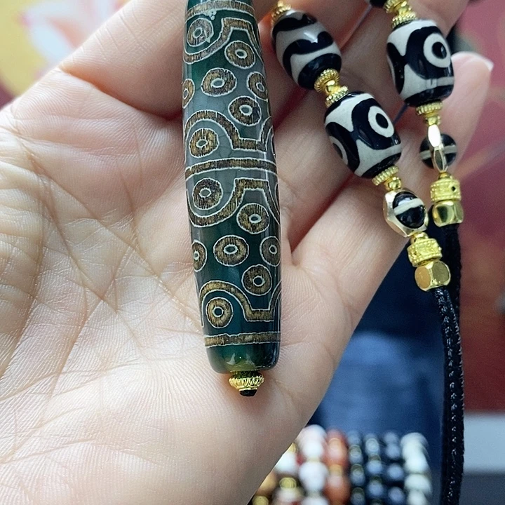 玛瑙/玉髓颈饰合金