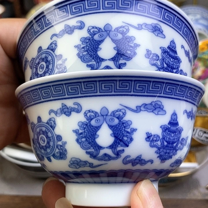 景德镇陶瓷藏式茶碗