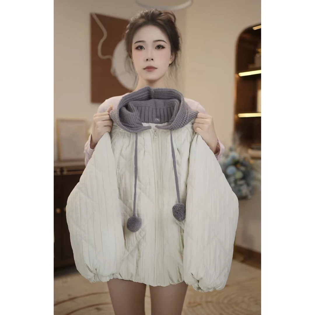 女童秋冬季棉服厚款外套2025秋冬季新款女孩中大童时尚外套Q63254