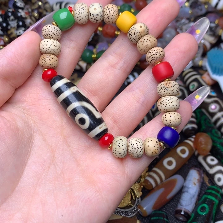 玛瑙/玉髓未镶嵌发一条