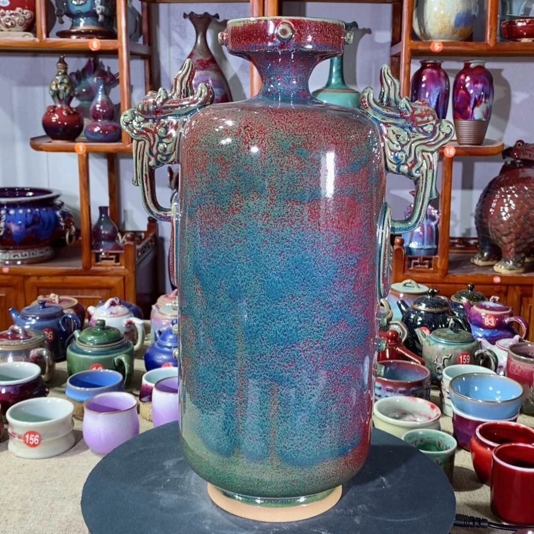 摆件神垕镇原产地钧瓷！