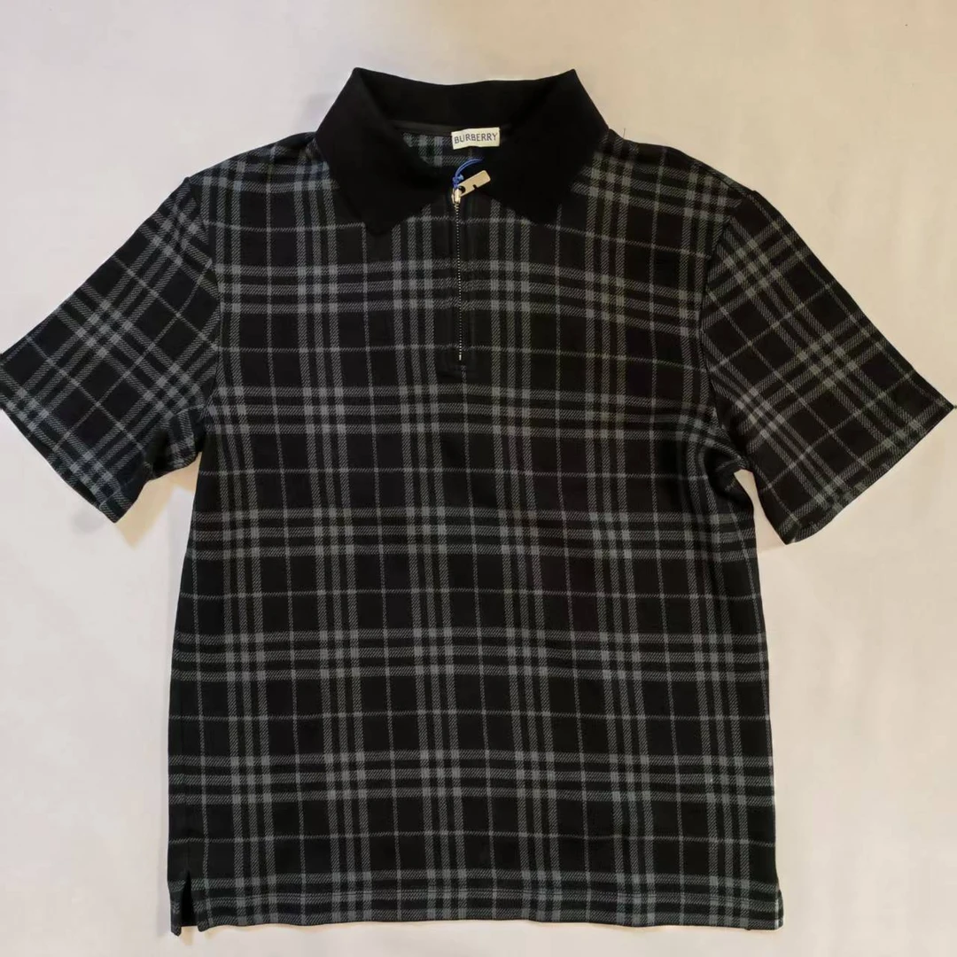 未拆封  BURBERRY/博柏利   潮流格纹polo衫   049