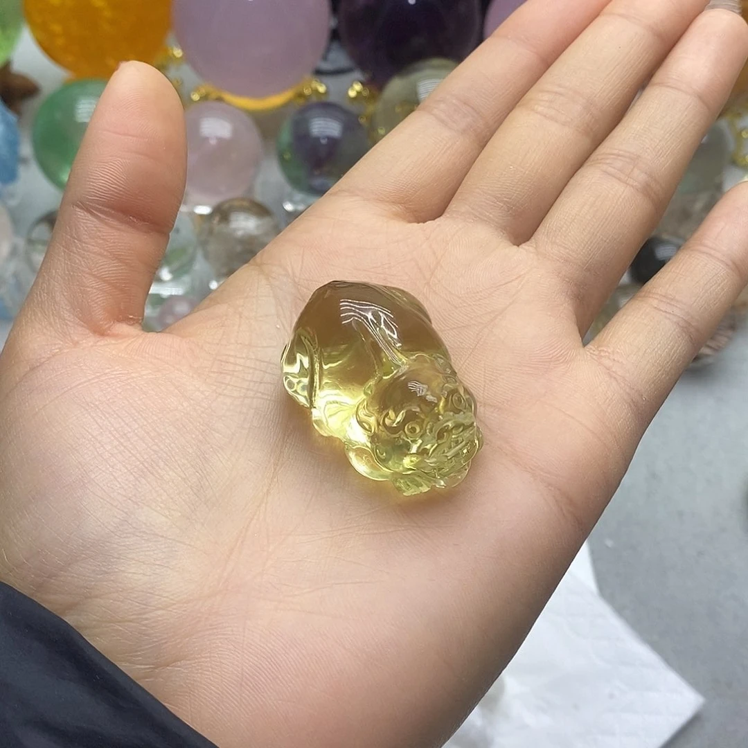 水晶摆件未镶嵌吊坠