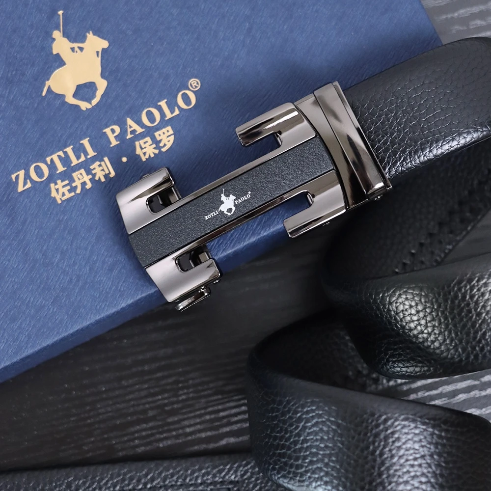 ZOTLI PAOLO/佐丹利·保罗真皮牛皮腰带