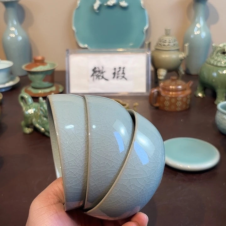 瓷片龙泉青瓷福利青瓷