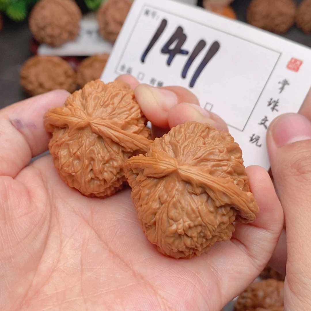 吊坠文玩核桃40白狮子村1411
