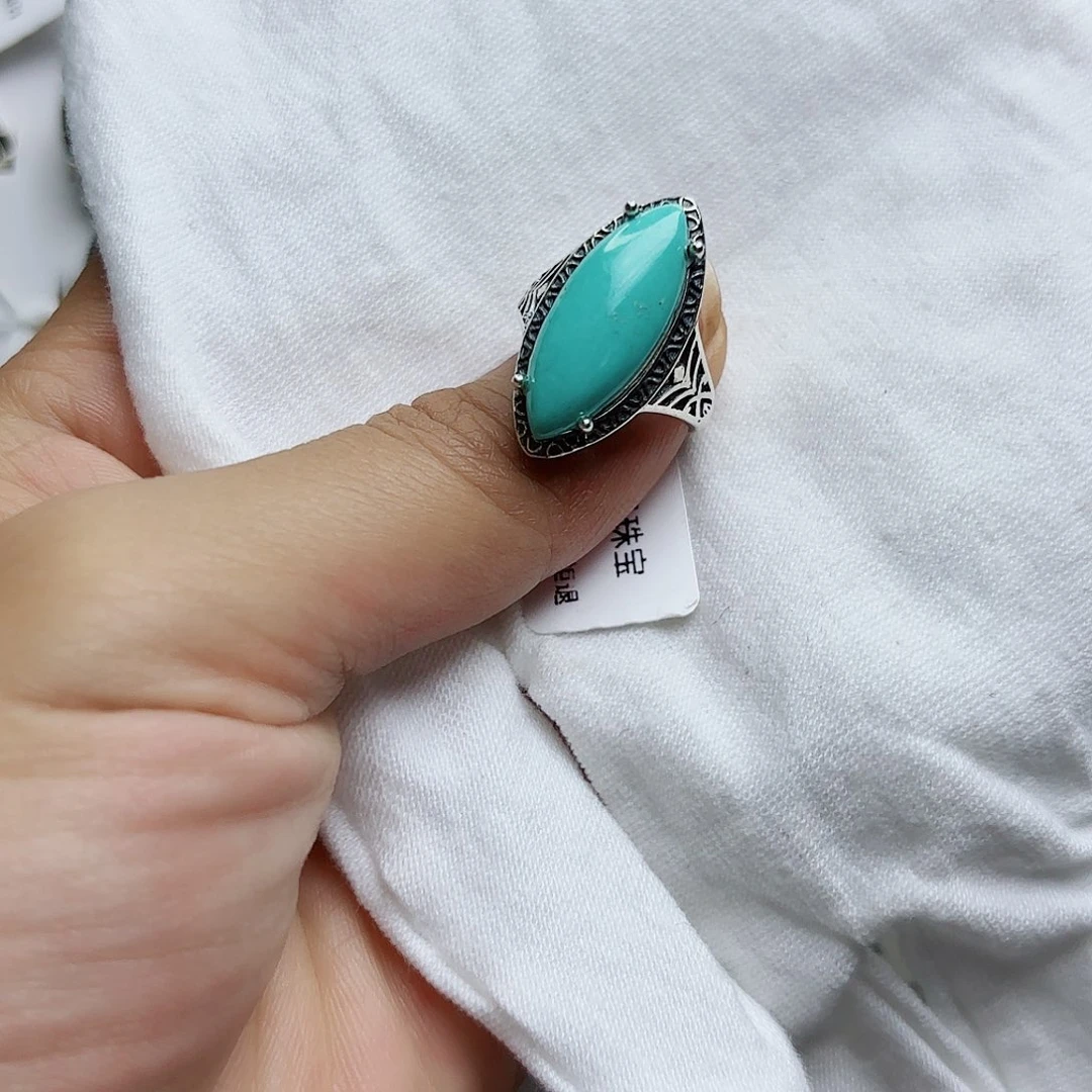 未镶嵌绿松石珠宝奇石雨*