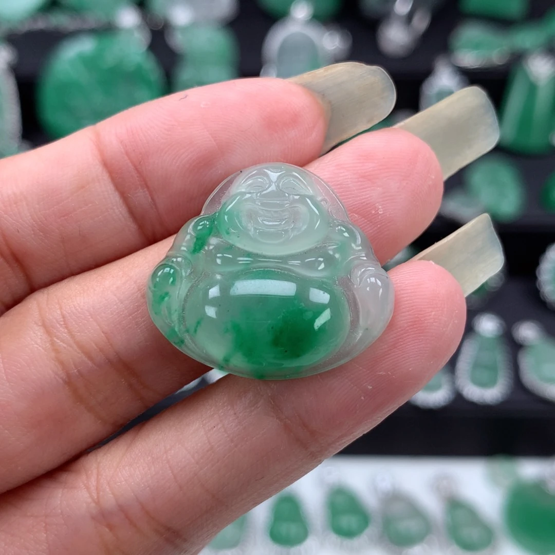 未镶嵌吊坠石英质玉（非洲翠）