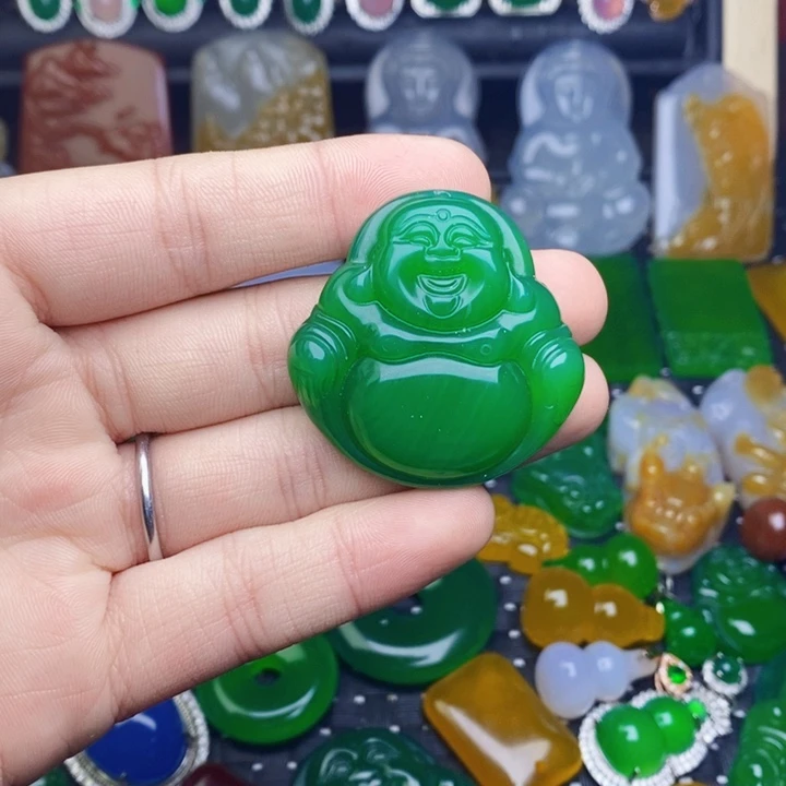 小***乐玛瑙/玉髓未镶嵌颈饰