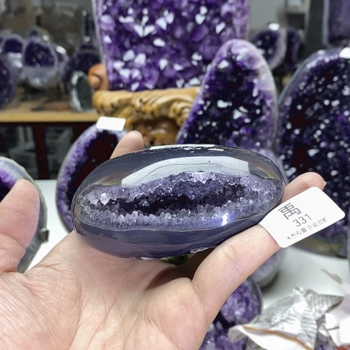 大型摆件（非配饰）紫晶未镶嵌