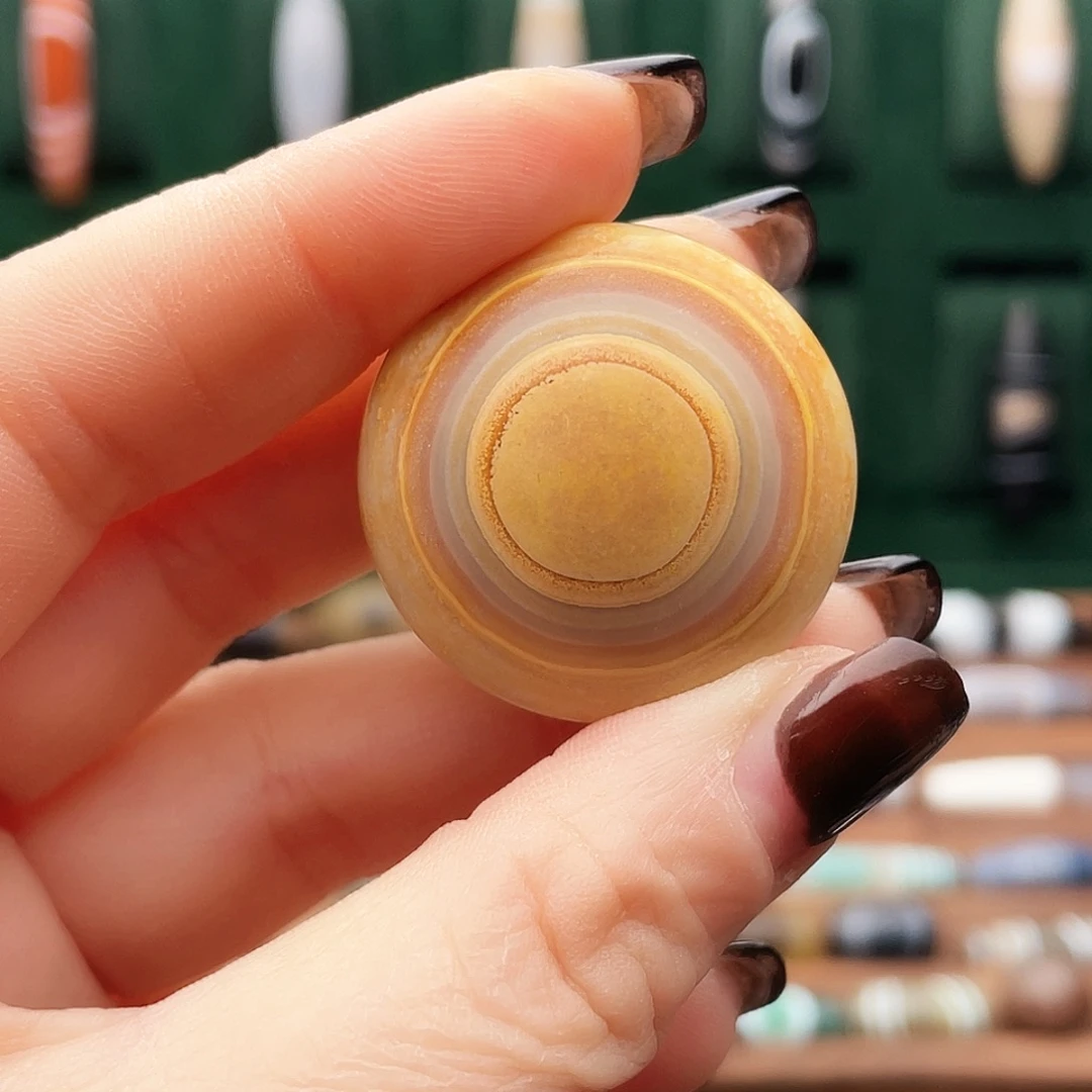 玛瑙/玉髓合金珠宝半成品