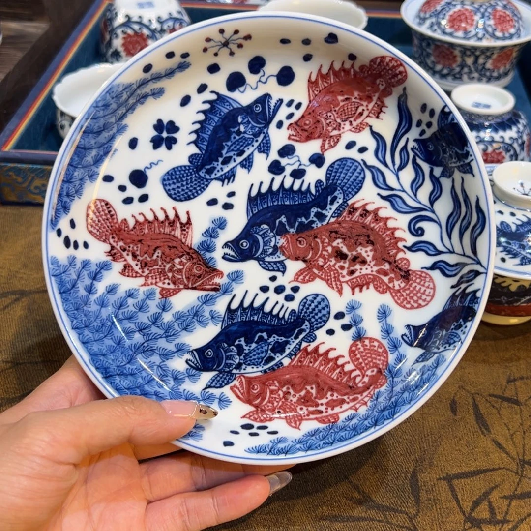 景德镇陶瓷手工手绘