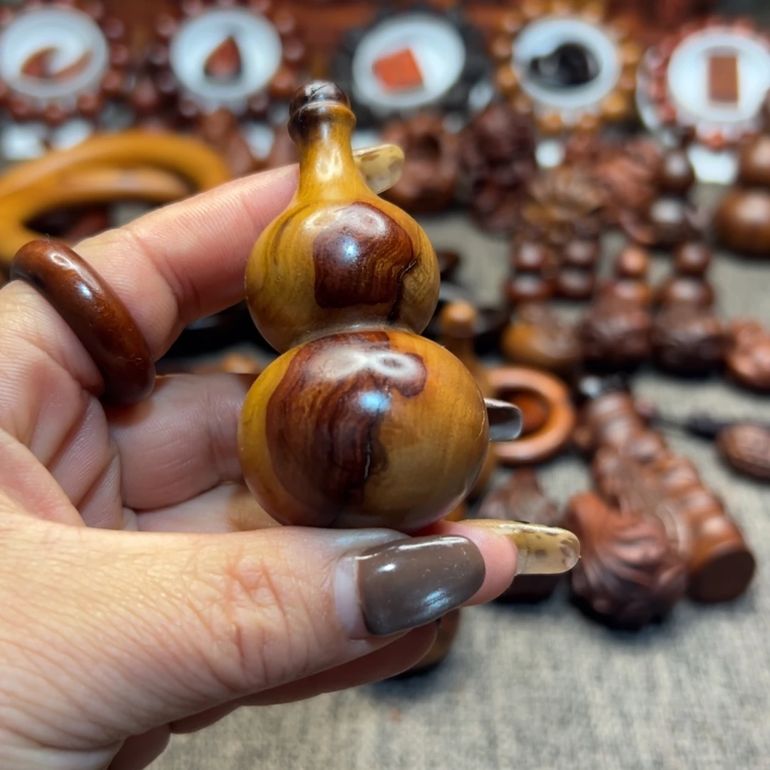 牙****枣木雷击枣木葫芦