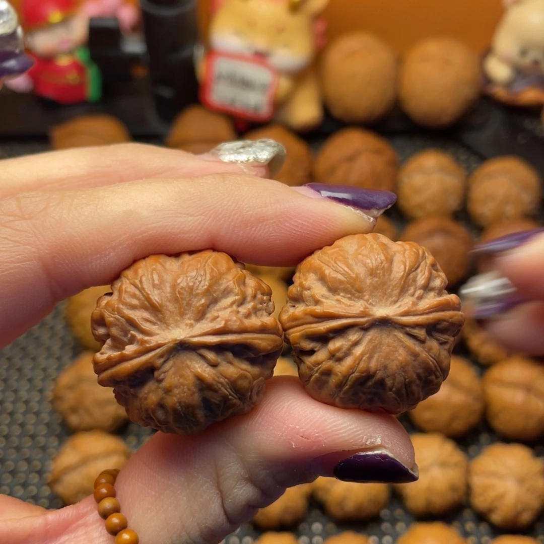 吊坠文玩核桃27尺全品闷尖南瓜磨盘80013