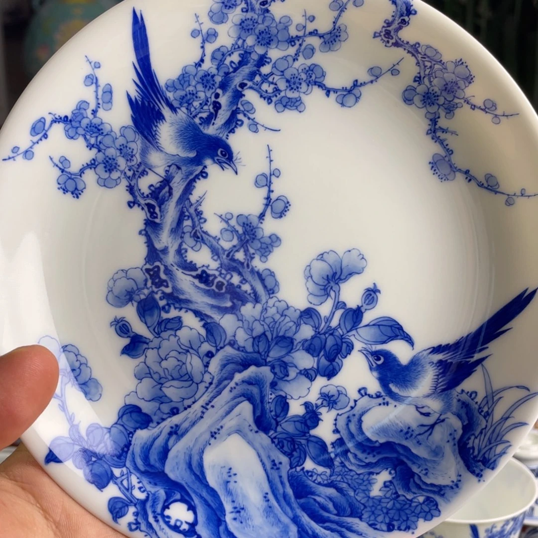 九段花鸟壶承系列