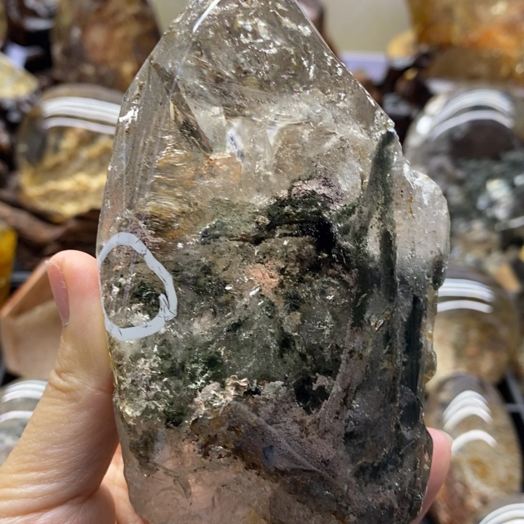 水晶珠宝半成品未镶嵌