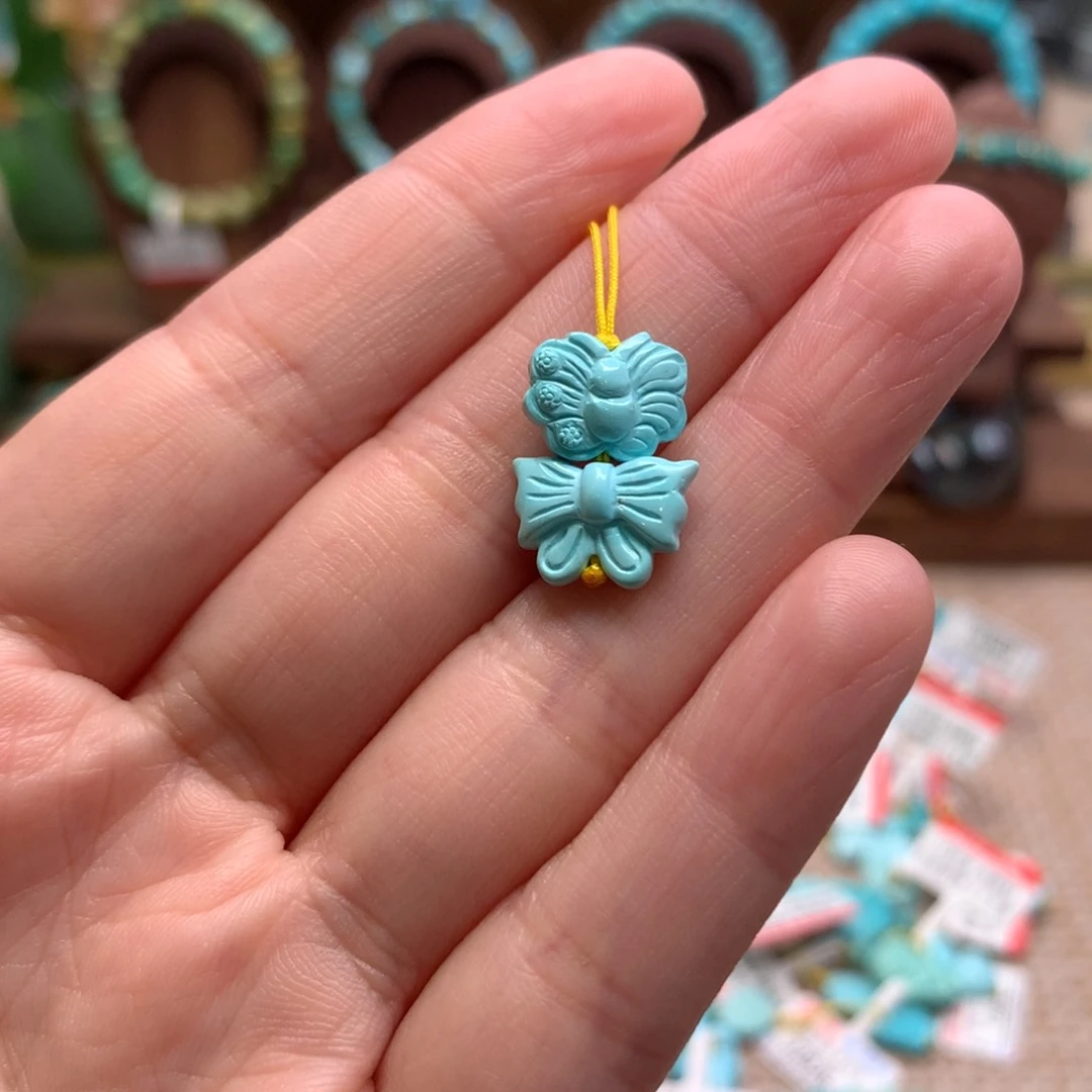 绿松石未镶嵌配饰