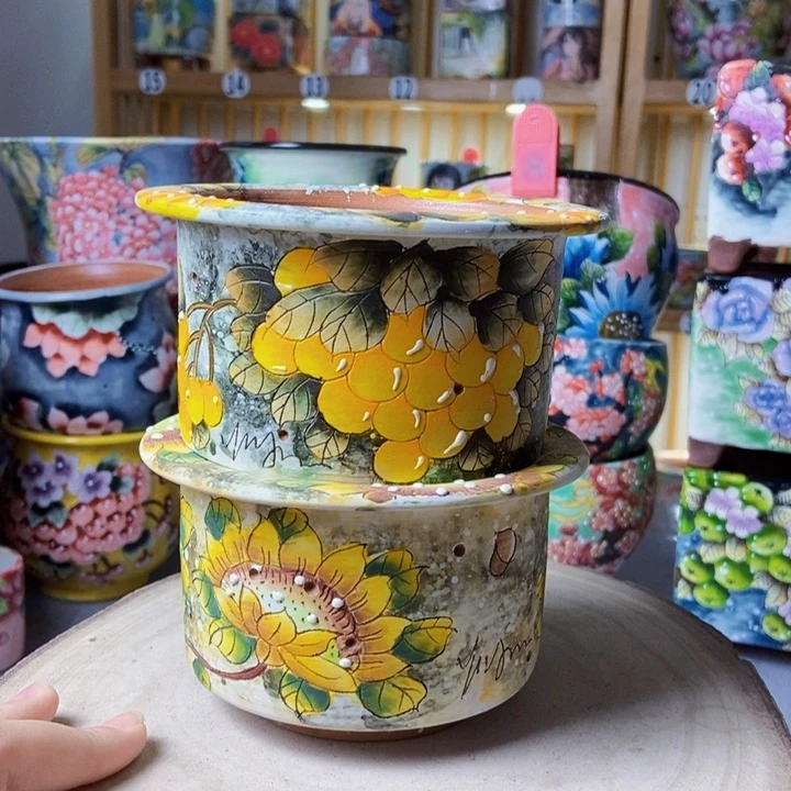 景德镇艺术手绘作品