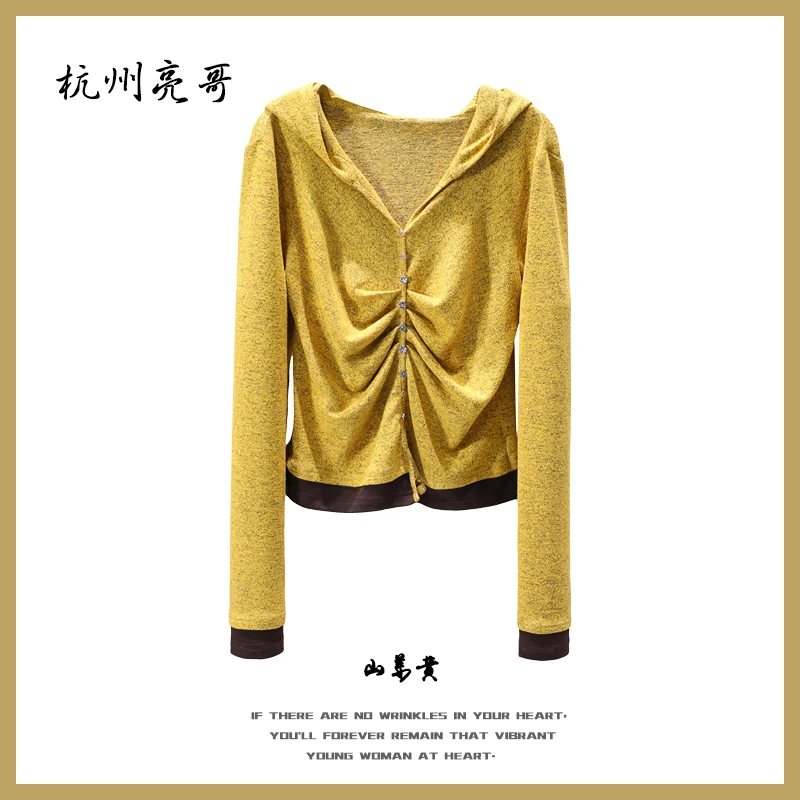 【亮哥欧货女装】冬季磨毛加厚《慵懒随性》高弹显瘦打底上衣9887-A1