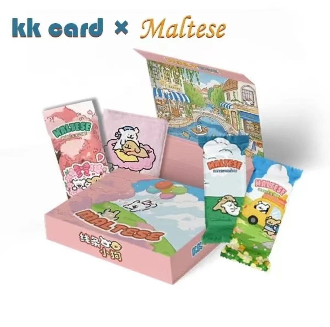 【踩香片】Maltese线条小狗萌星出动第一弹收藏卡默认代拆