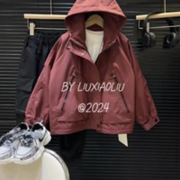 杭州六小六正版 BY LIUXIAOLIU韩版高货秋季儿童冲锋衣外套2255