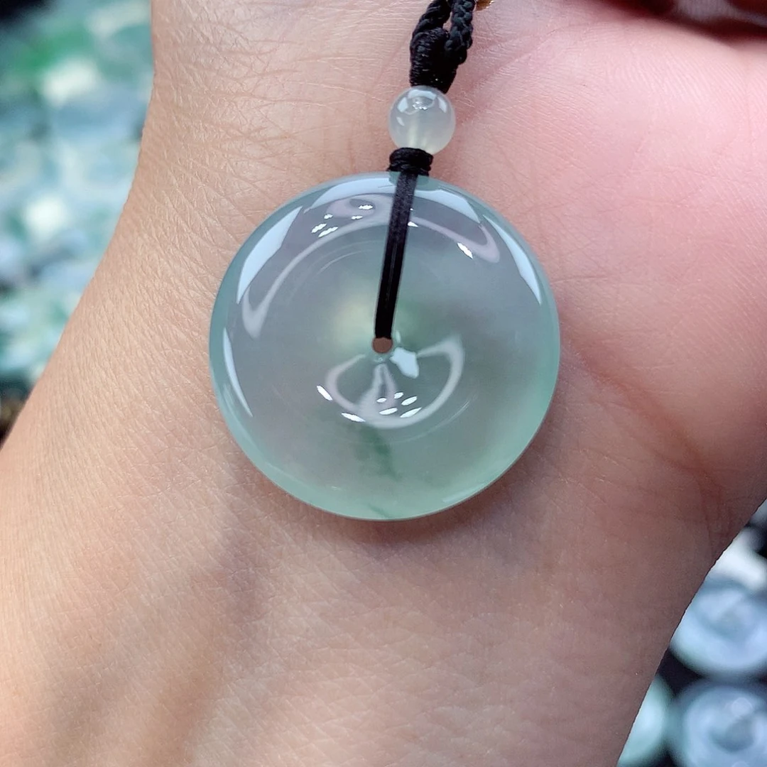 颈饰未镶嵌翡翠编号53尺寸22.8-5.8