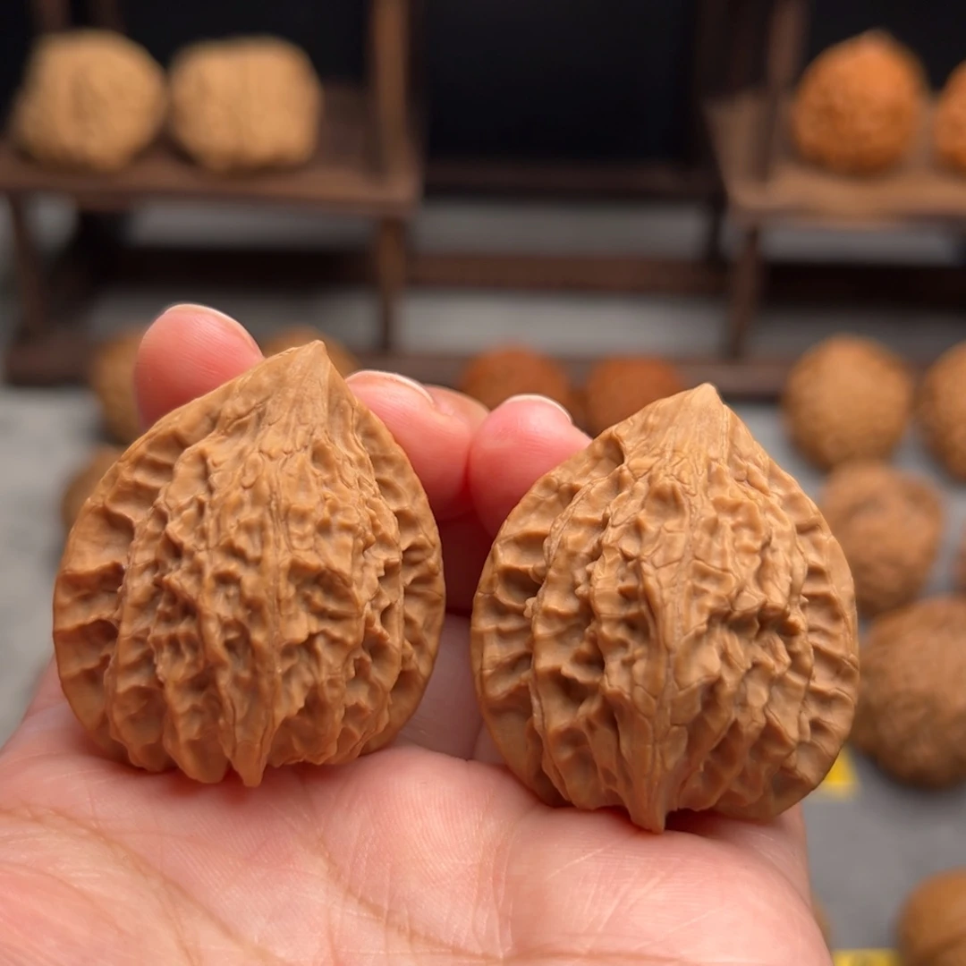 桃核吊坠火焰36.35.41文玩核桃