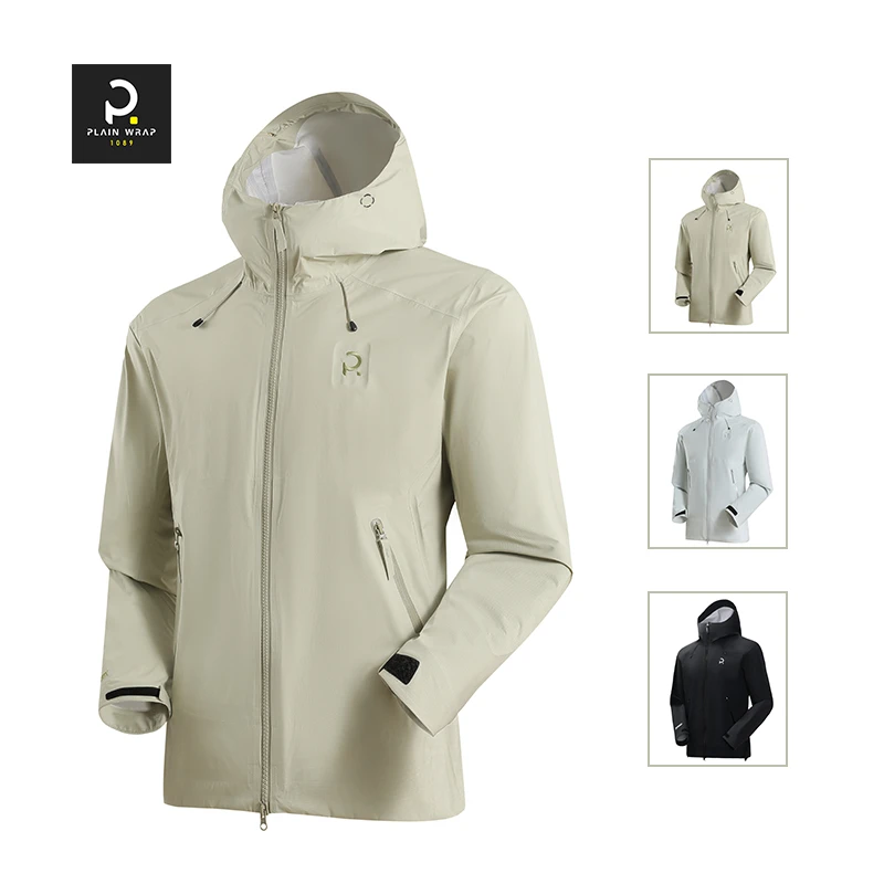 PLAINWRAP普裹登山休闲徒步系列攀岩旅行全天候多功能防水冲锋衣