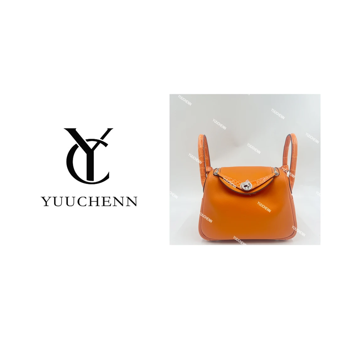 YUUCHENN/【手工定制】19cm原创设计高定真皮包 HH3442