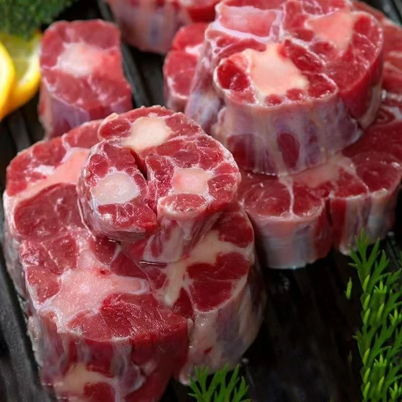 牛尾巴 新鲜去皮黄牛尾精修精品尾骨 营养丰富 配料包