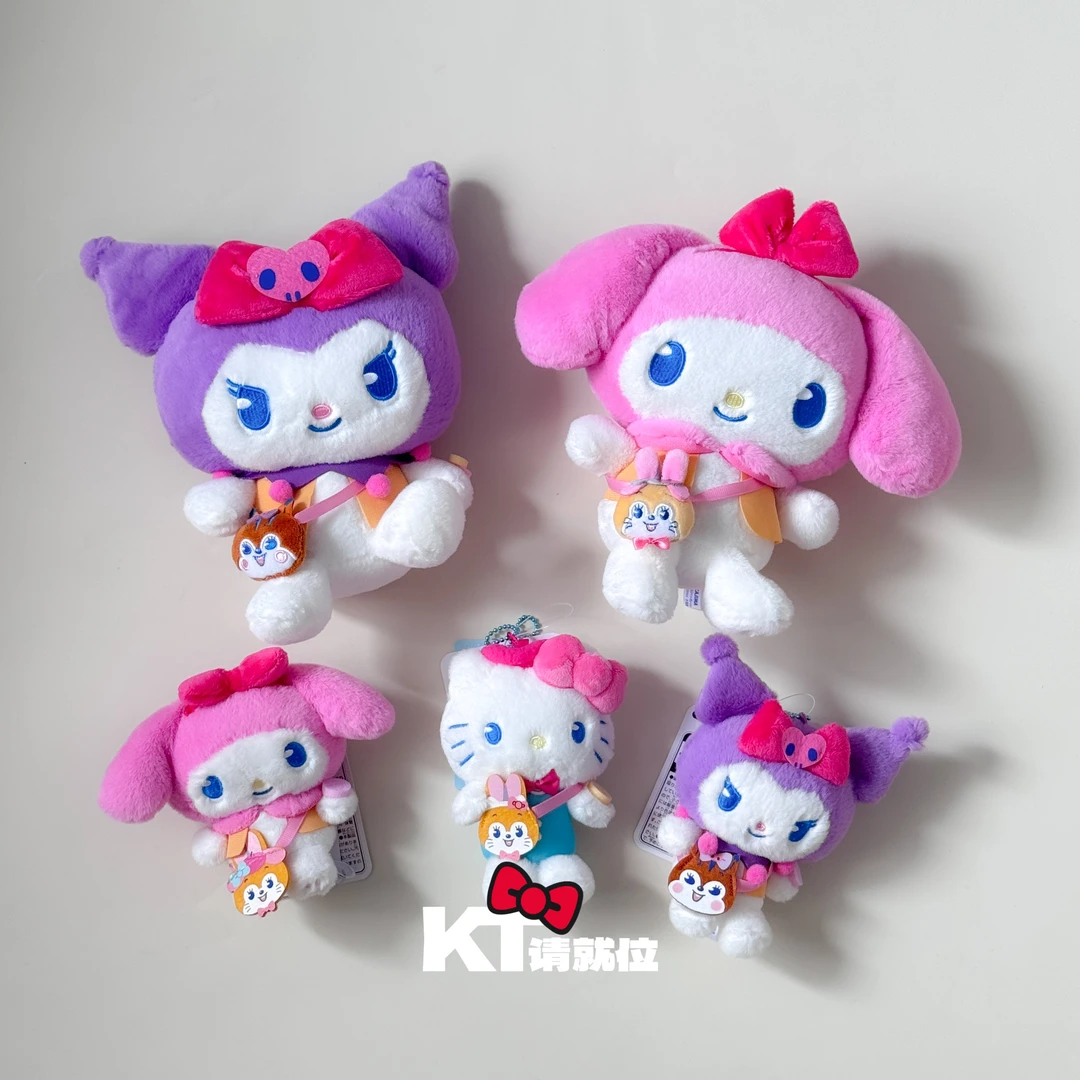 【松鼠兔子kitty】波子汽水糖联名款马卡龙色 日版公仔挂件