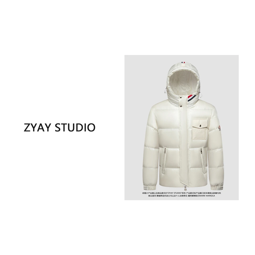 【ZYAY  STUDIO】蒙口安情侣款鹅绒服999