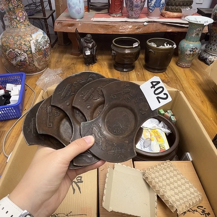 瓷片呀工艺品摆件瓷器摆件正能量