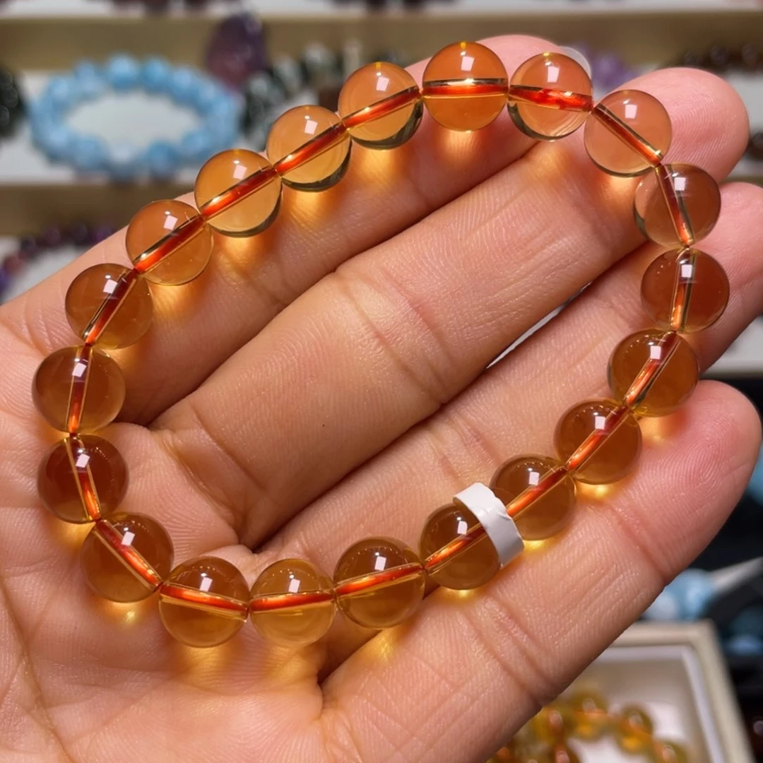 水晶手链未镶嵌巴西暴力黄