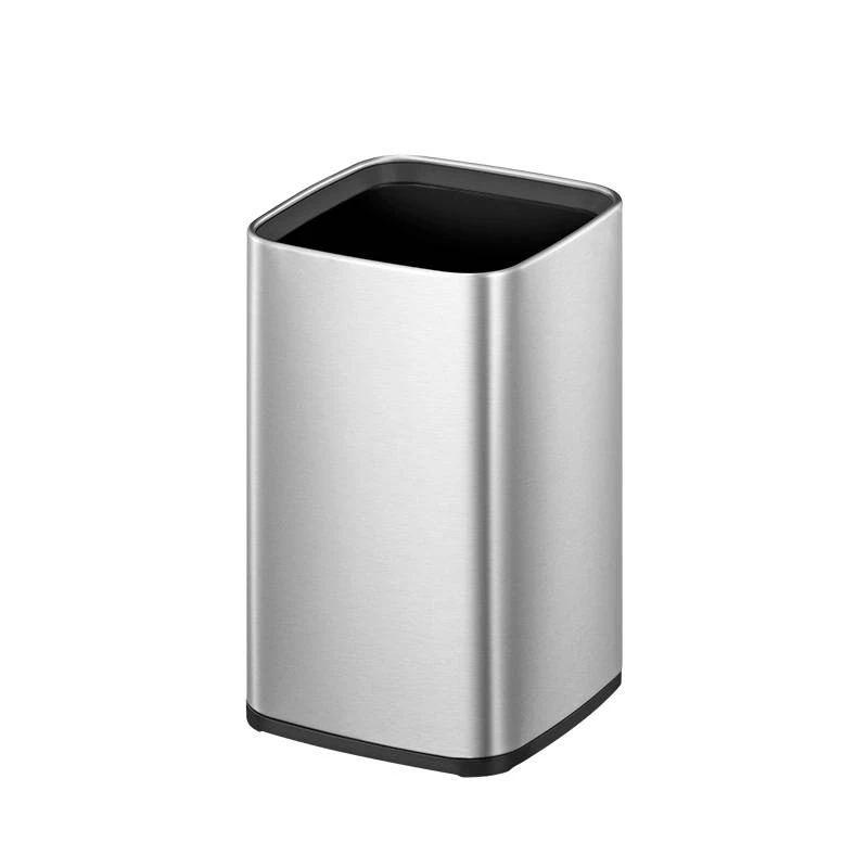 厨房垃圾桶客厅轻奢无盖不锈钢拉古纳9084MT-10升/12升开口环境桶