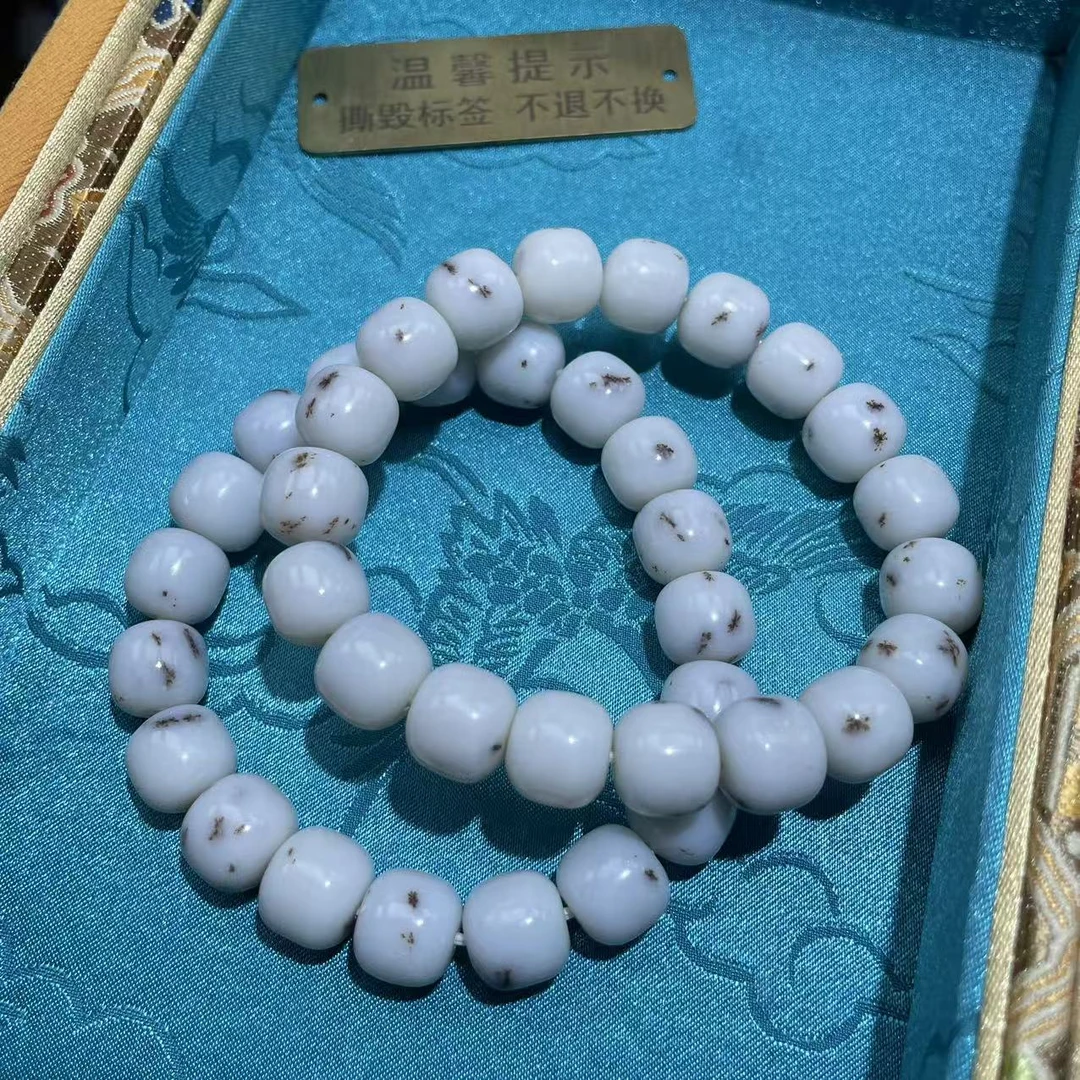 【胖】和田玉手串多样性发其一@k