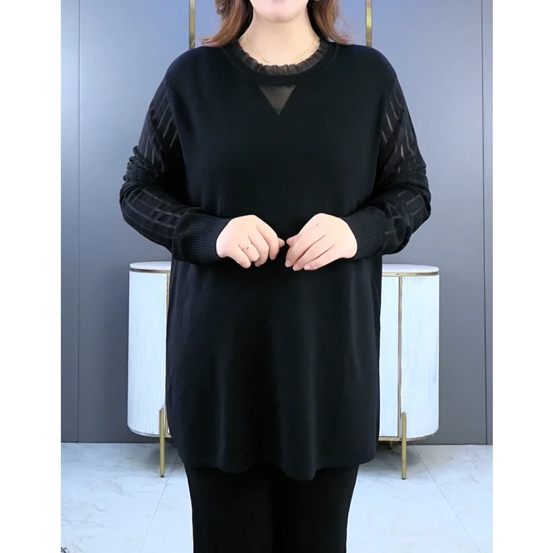 大码洋气女装秋季针织QD327