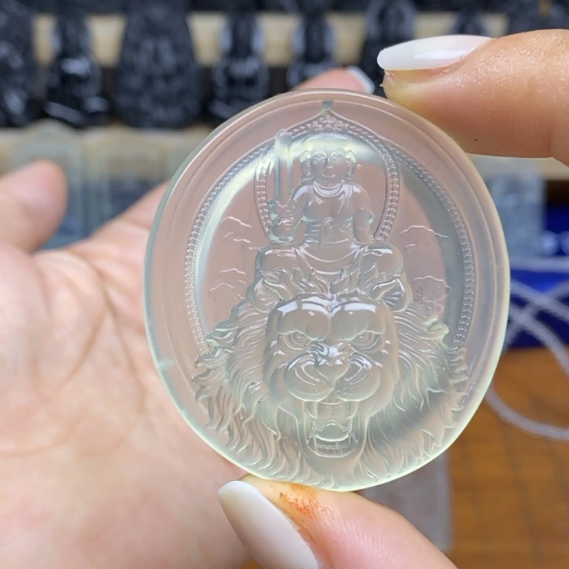 【闪购商品】蛇纹石玉未镶嵌颈饰