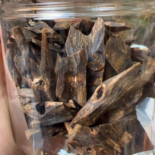 沉香沉香碎屑奇楠金沙叶老块料101克