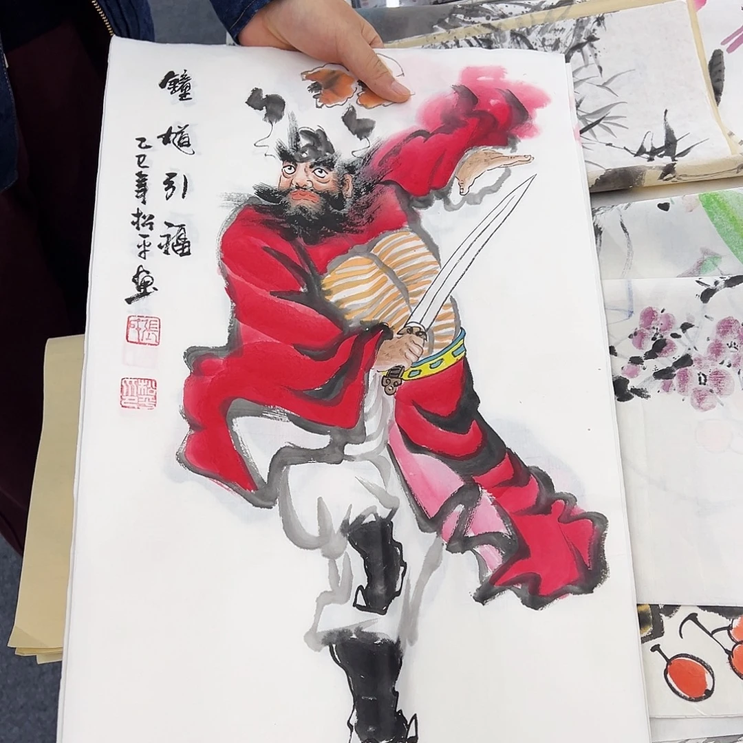 国画纯手绘作品欣赏