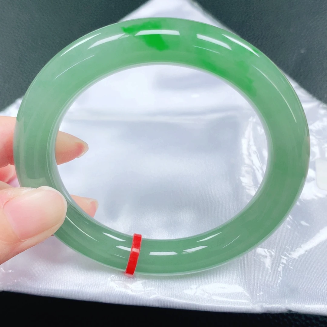 未镶嵌手镯翡翠56圈