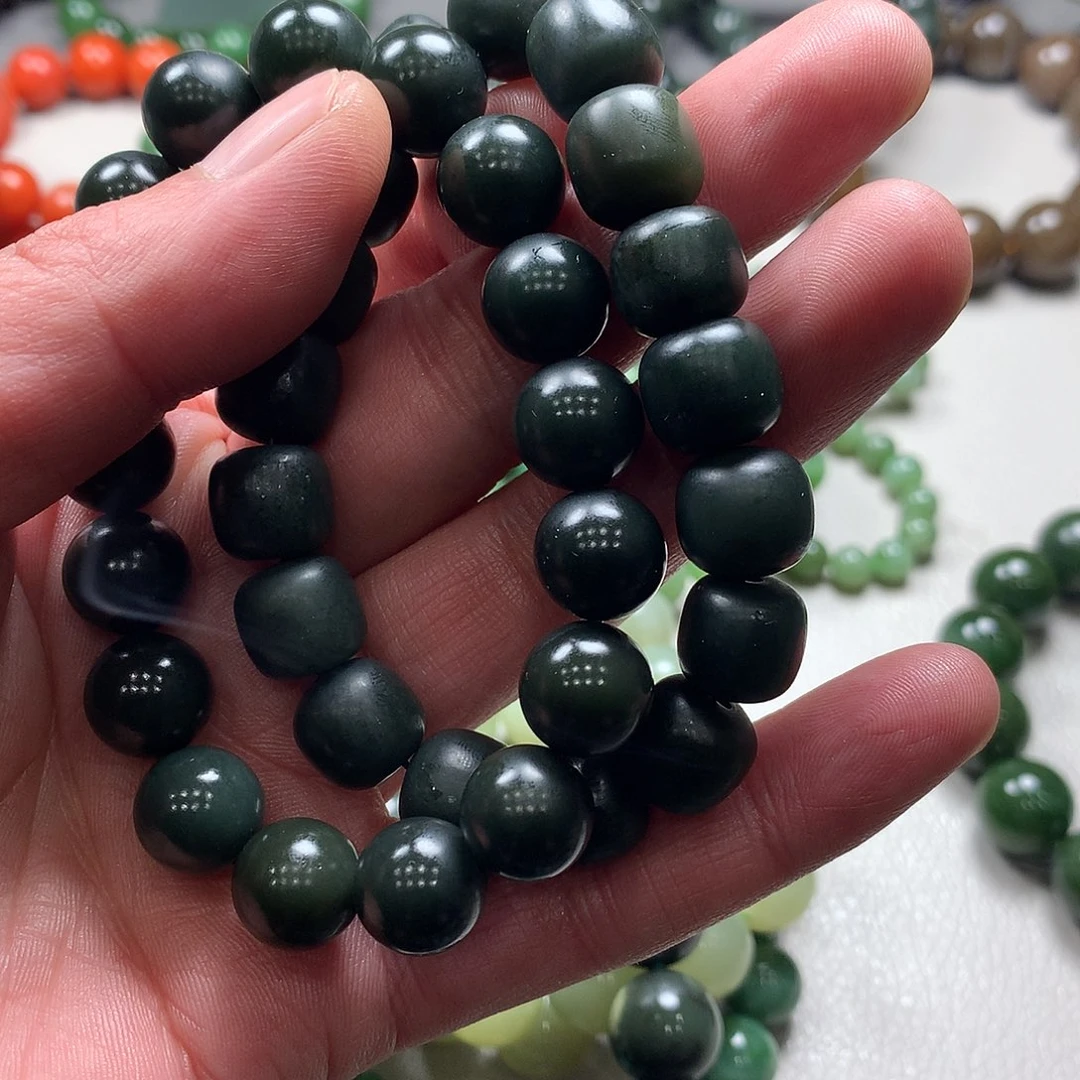 和田玉手链未镶嵌