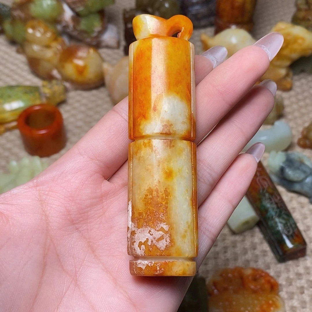 未镶嵌蛇纹石玉颈饰