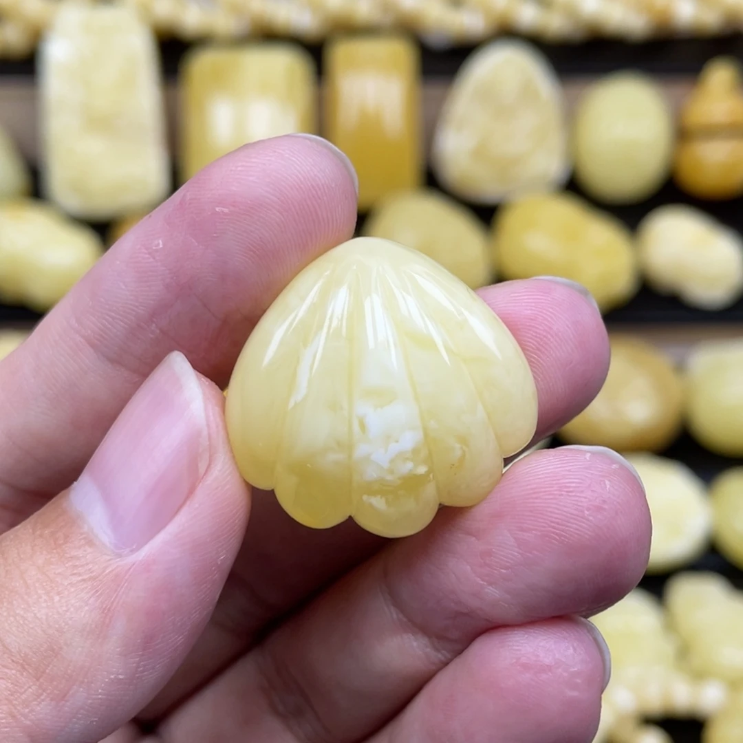 琥珀未镶嵌裸石琥珀蜜蜡