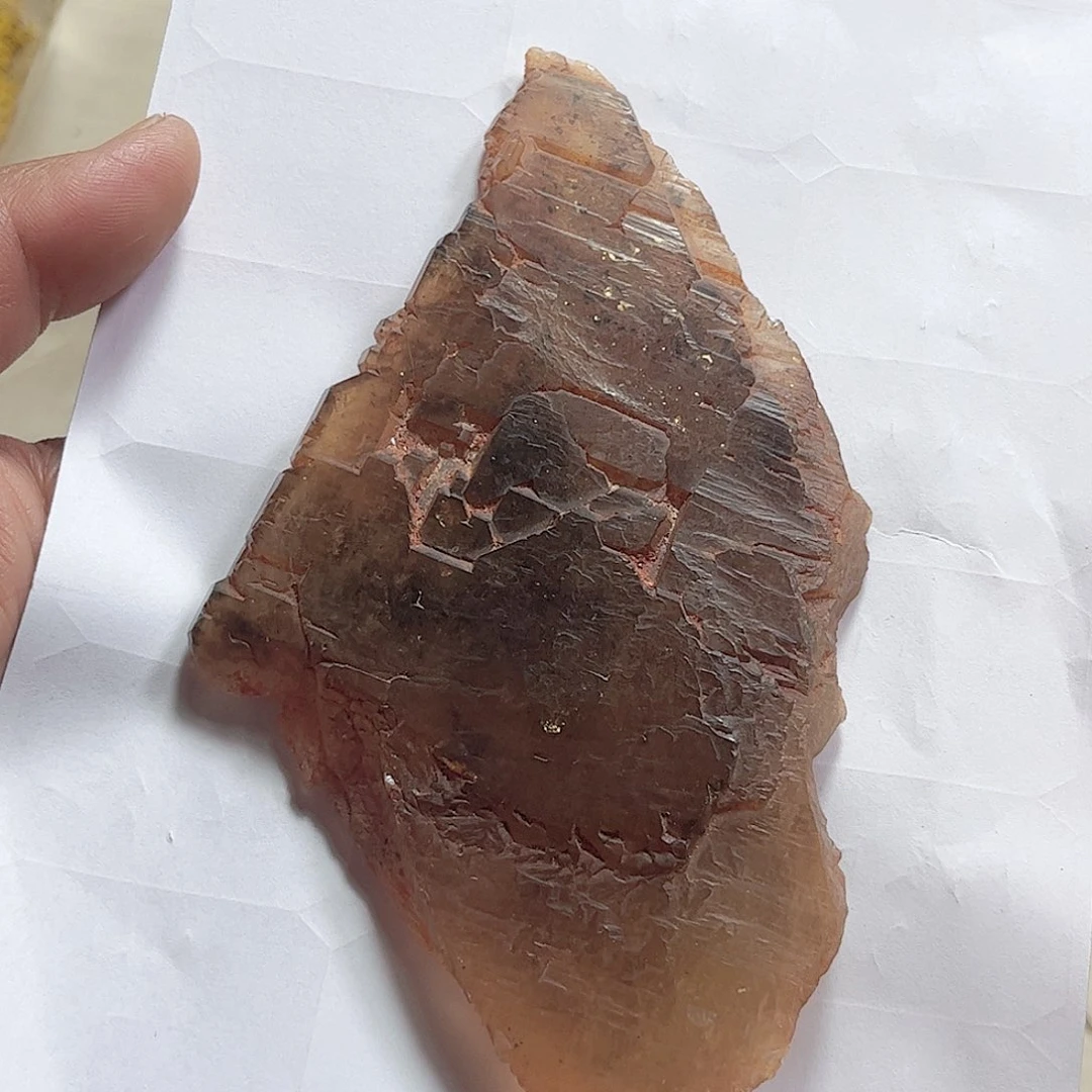 烟晶天然水晶原石 未镶嵌雨