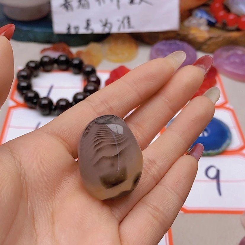 【闪购商品】未镶嵌玛瑙/玉髓珠宝半成品荼**开