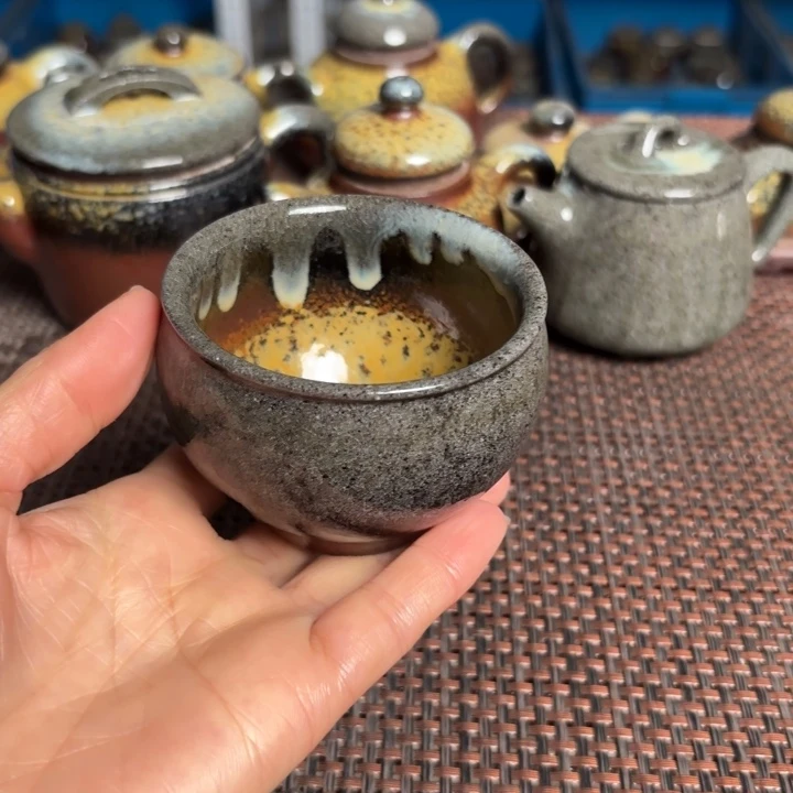 茶杯紫砂小水缸杯100 C